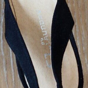 CL by Laundry Black Sexy Slingbacks